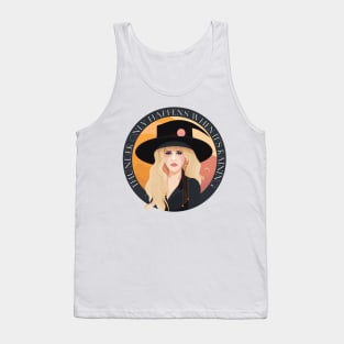 Thunder Only Happens When It's Raining - Stevie Nicks Fan Art Tank Top